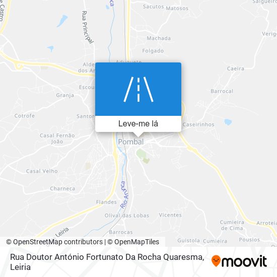 Rua Doutor António Fortunato Da Rocha Quaresma mapa