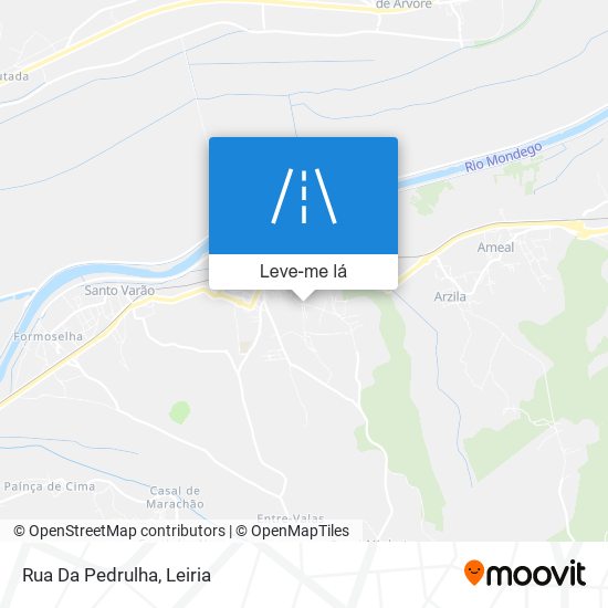 Rua Da Pedrulha mapa