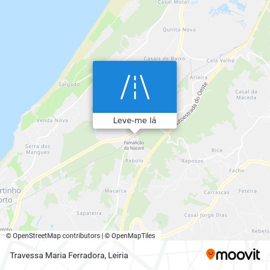 Travessa Maria Ferradora mapa