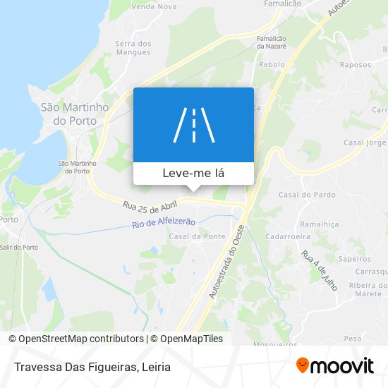 Travessa Das Figueiras mapa