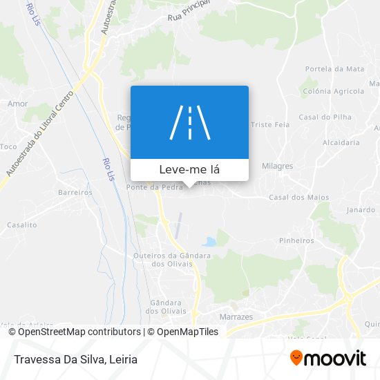Travessa Da Silva mapa