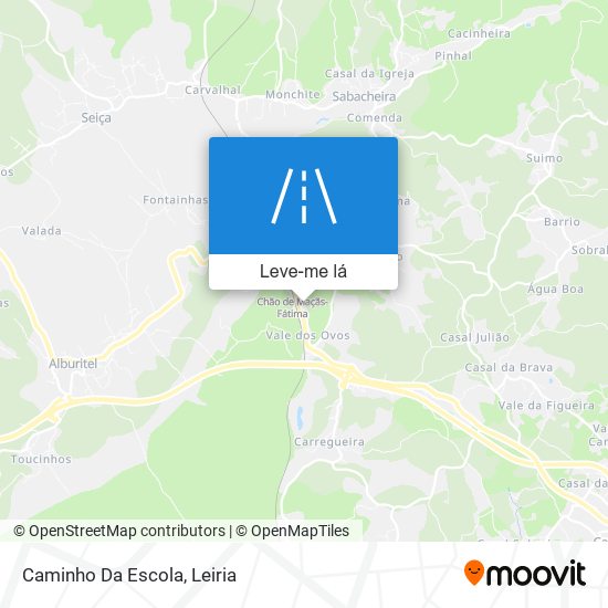 Caminho Da Escola mapa