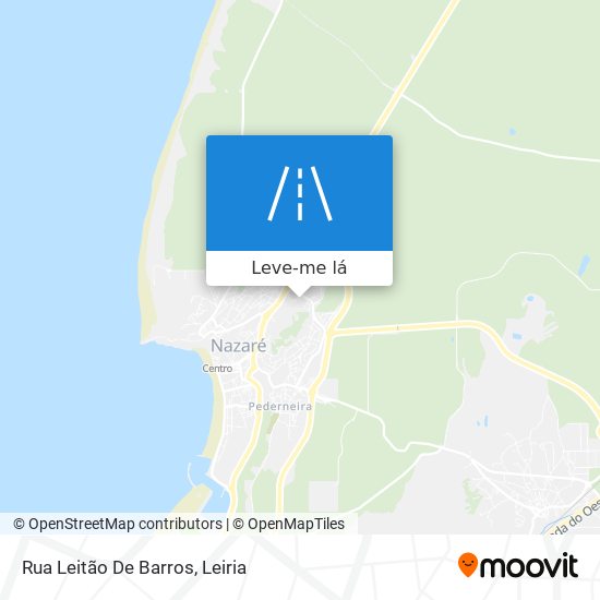 Rua Leitão De Barros mapa