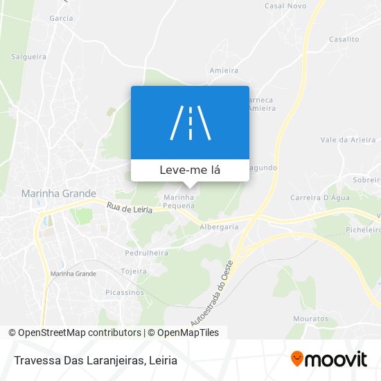 Travessa Das Laranjeiras mapa