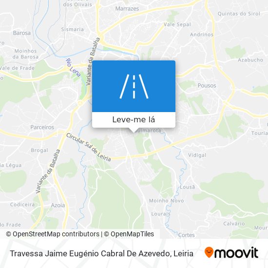 Travessa Jaime Eugénio Cabral De Azevedo mapa