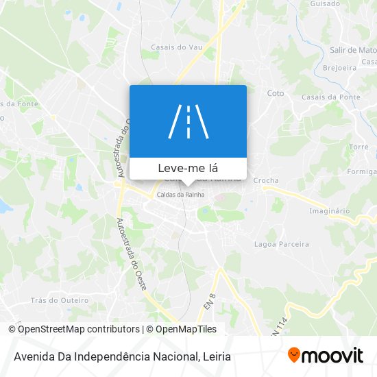 Avenida Da Independência Nacional mapa