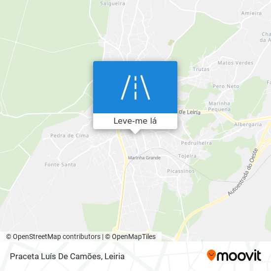 Praceta Luís De Camões mapa