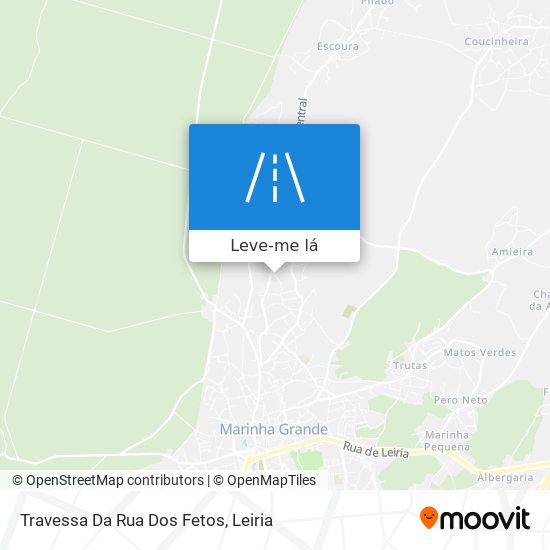 Travessa Da Rua Dos Fetos mapa