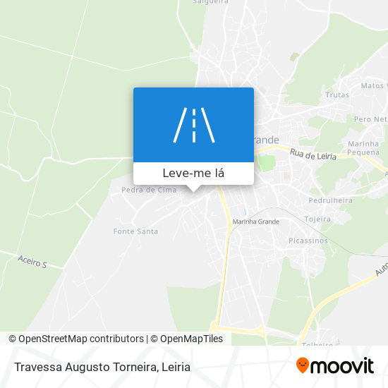 Travessa Augusto Torneira mapa