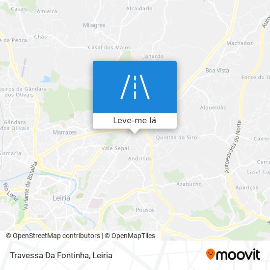 Travessa Da Fontinha mapa