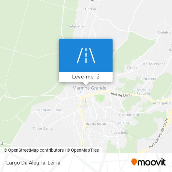 Largo Da Alegria mapa