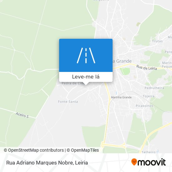 Rua Adriano Marques Nobre mapa