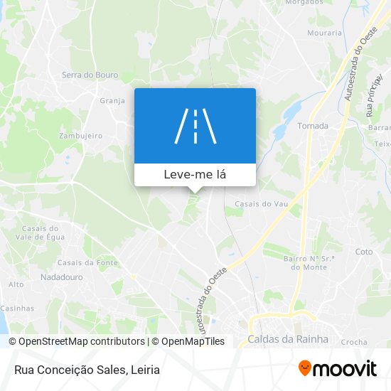 Rua Conceição Sales mapa