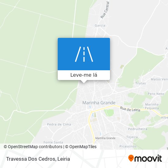 Travessa Dos Cedros mapa