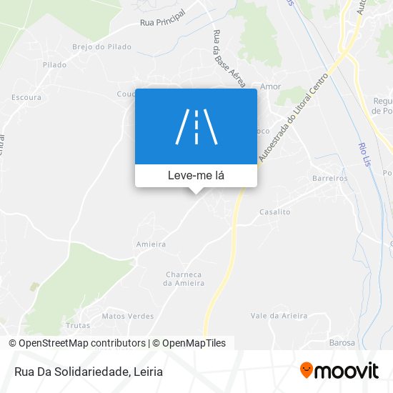 Rua Da Solidariedade mapa