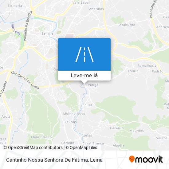 Cantinho Nossa Senhora De Fátima mapa