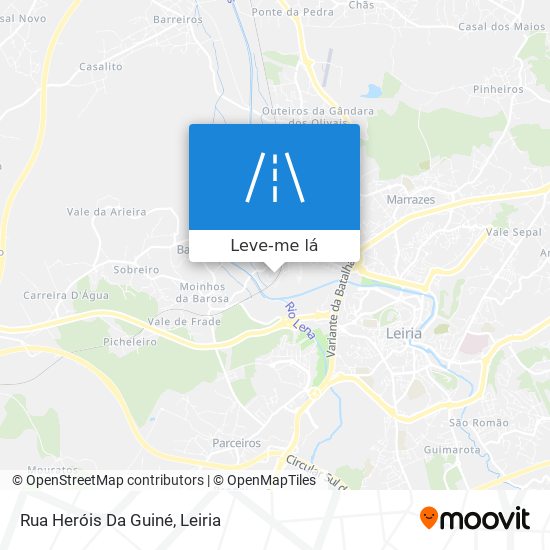 Rua Heróis Da Guiné mapa