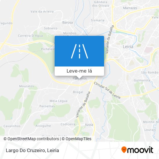 Largo Do Cruzeiro mapa