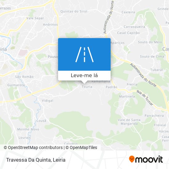 Travessa Da Quinta mapa