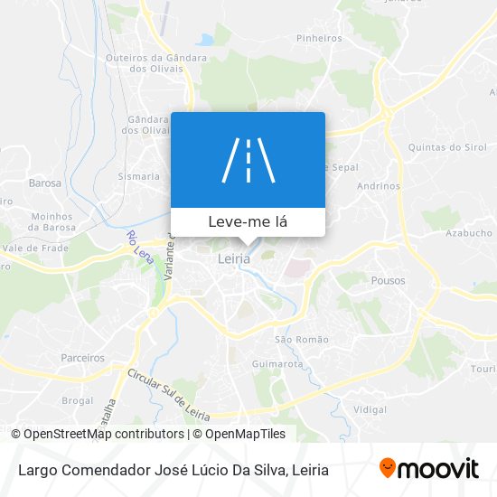 Largo Comendador José Lúcio Da Silva mapa