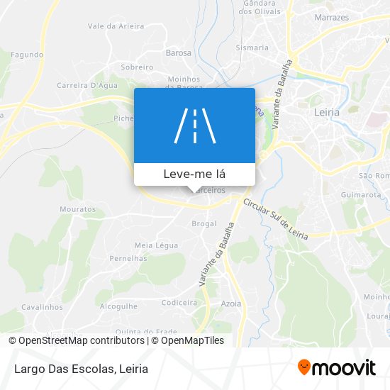 Largo Das Escolas mapa