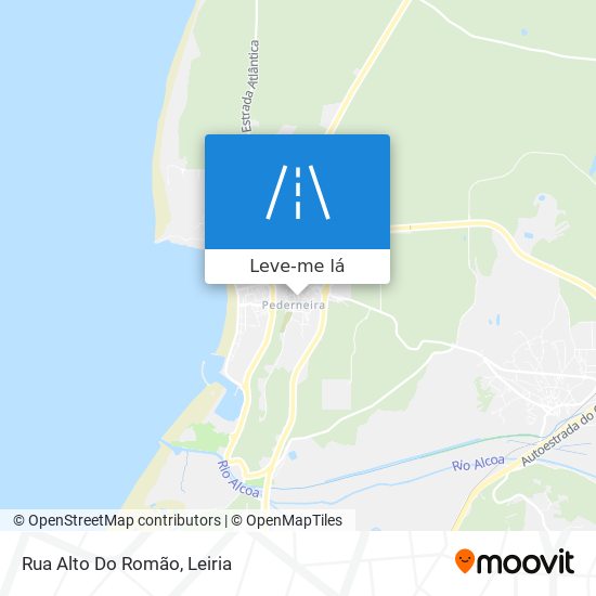 Rua Alto Do Romão mapa