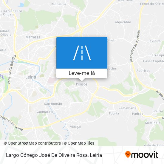 Largo Cónego José De Oliveira Rosa mapa