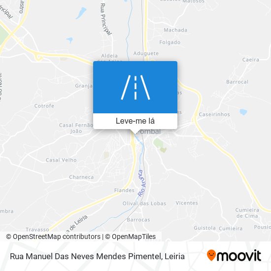 Rua Manuel Das Neves Mendes Pimentel mapa