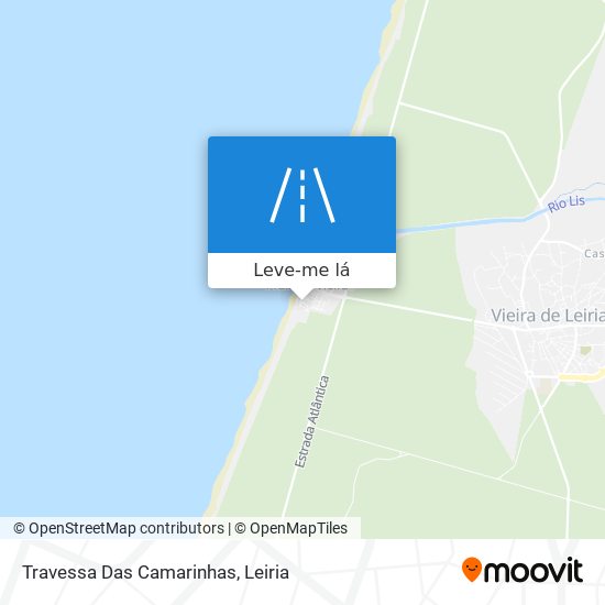 Travessa Das Camarinhas mapa