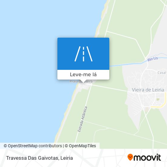 Travessa Das Gaivotas mapa