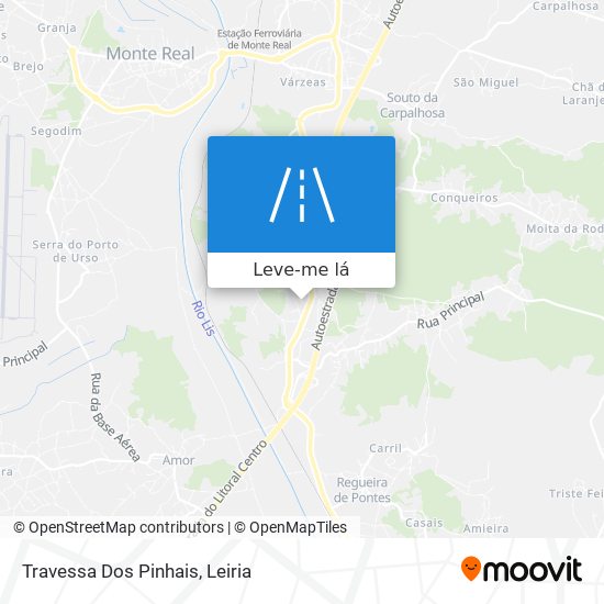 Travessa Dos Pinhais mapa