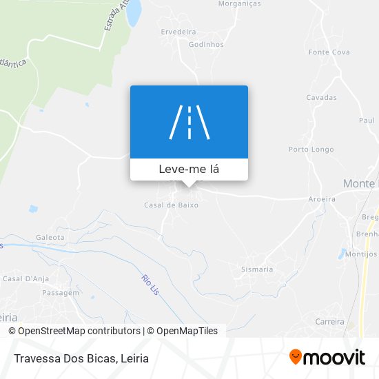 Travessa Dos Bicas mapa