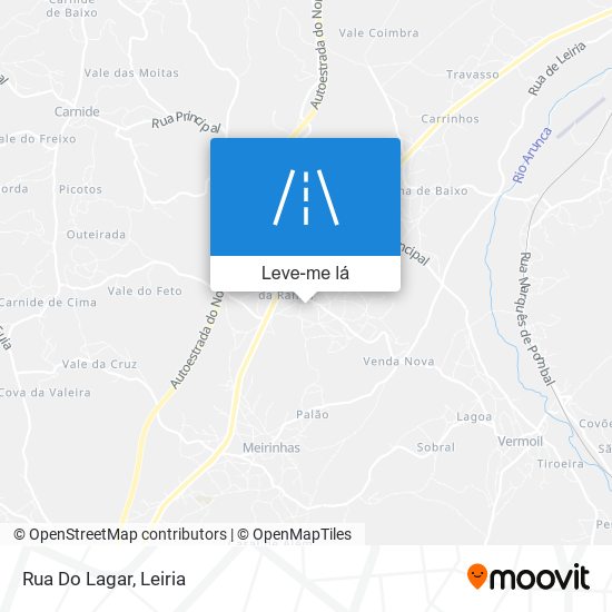 Rua Do Lagar mapa