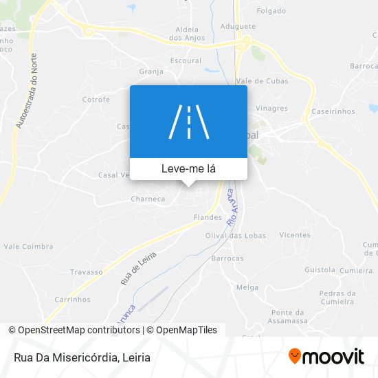 Rua Da Misericórdia mapa