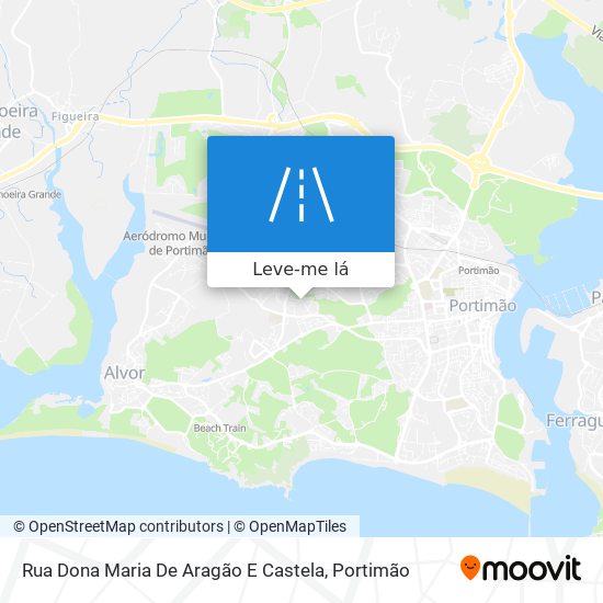 Rua Dona Maria De Aragão E Castela mapa