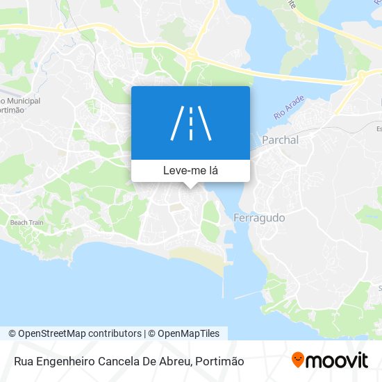 Rua Engenheiro Cancela De Abreu mapa