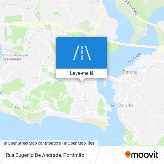 Rua Eugenio De Andrade mapa