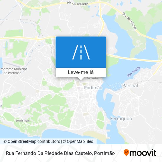 Rua Fernando Da Piedade Dias Castelo mapa