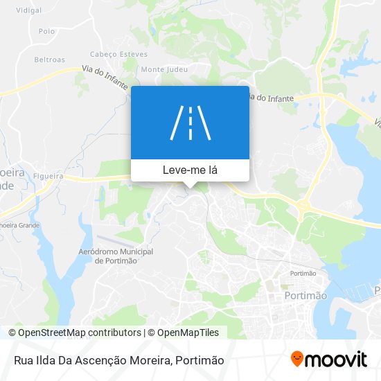 Rua Ilda Da Ascenção Moreira mapa