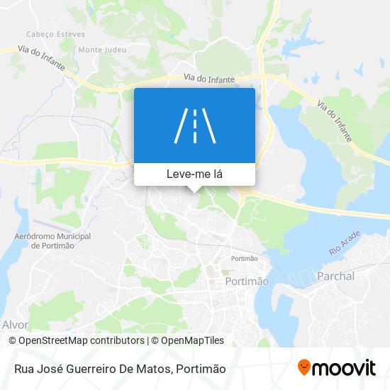 Rua José Guerreiro De Matos mapa