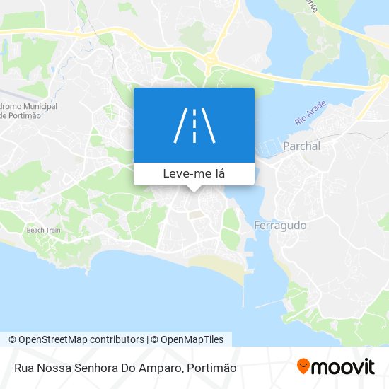 Rua Nossa Senhora Do Amparo mapa