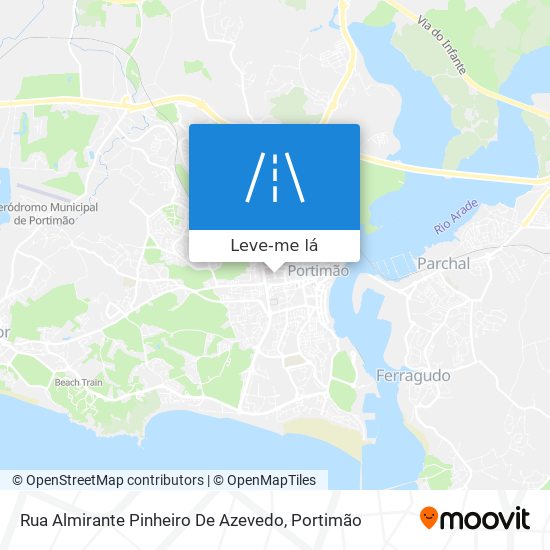 Rua Almirante Pinheiro De Azevedo mapa