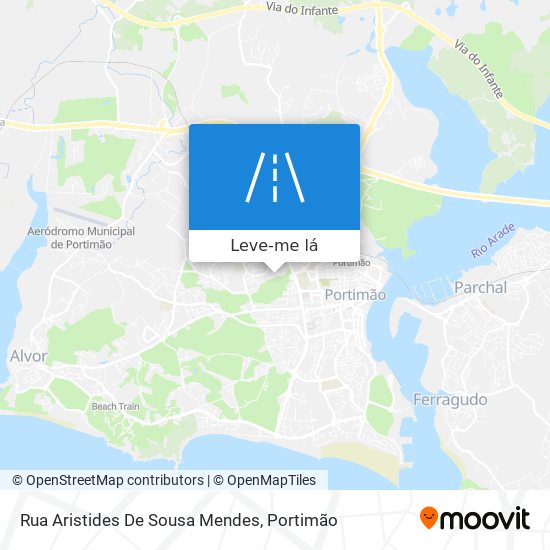 Rua Aristides De Sousa Mendes mapa