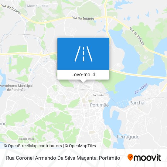 Rua Coronel Armando Da Silva Maçanta mapa