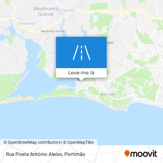 Rua Poeta António Aleixo mapa