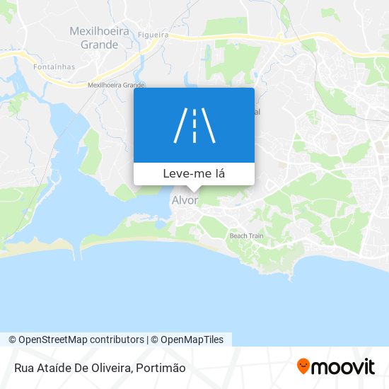 Rua Ataíde De Oliveira mapa