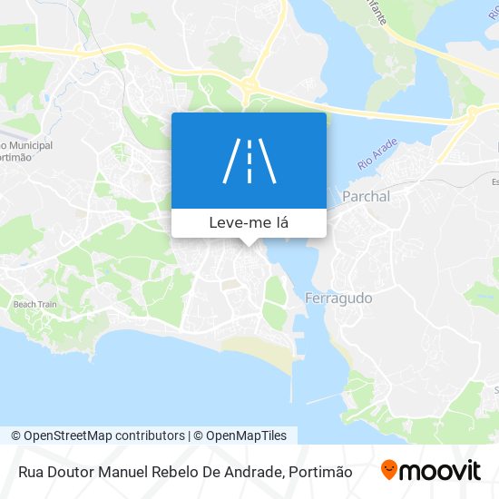 Rua Doutor Manuel Rebelo De Andrade mapa