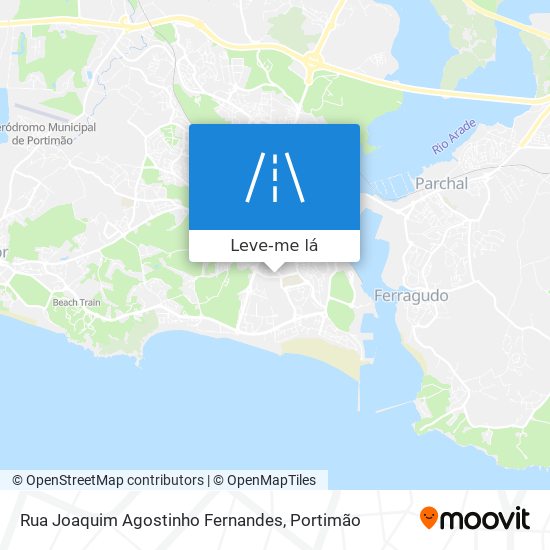 Rua Joaquim Agostinho Fernandes mapa
