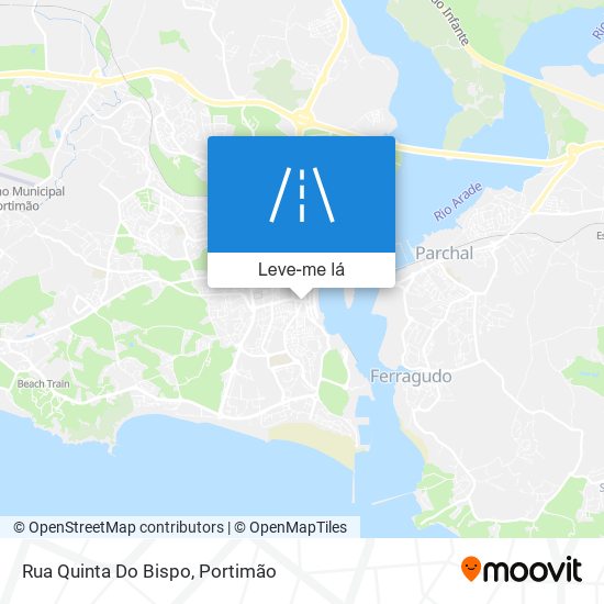 Rua Quinta Do Bispo mapa