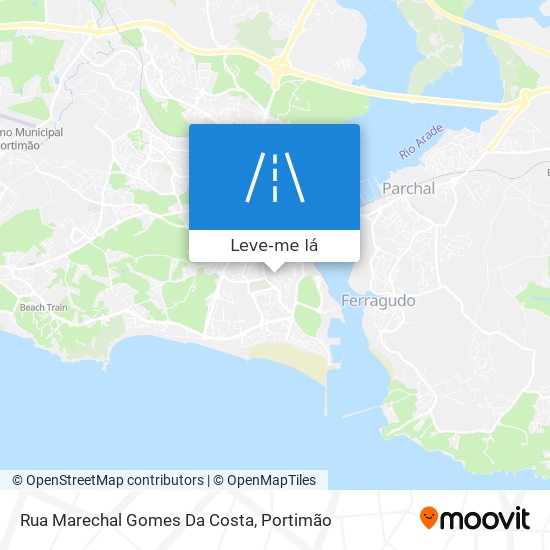 Rua Marechal Gomes Da Costa mapa